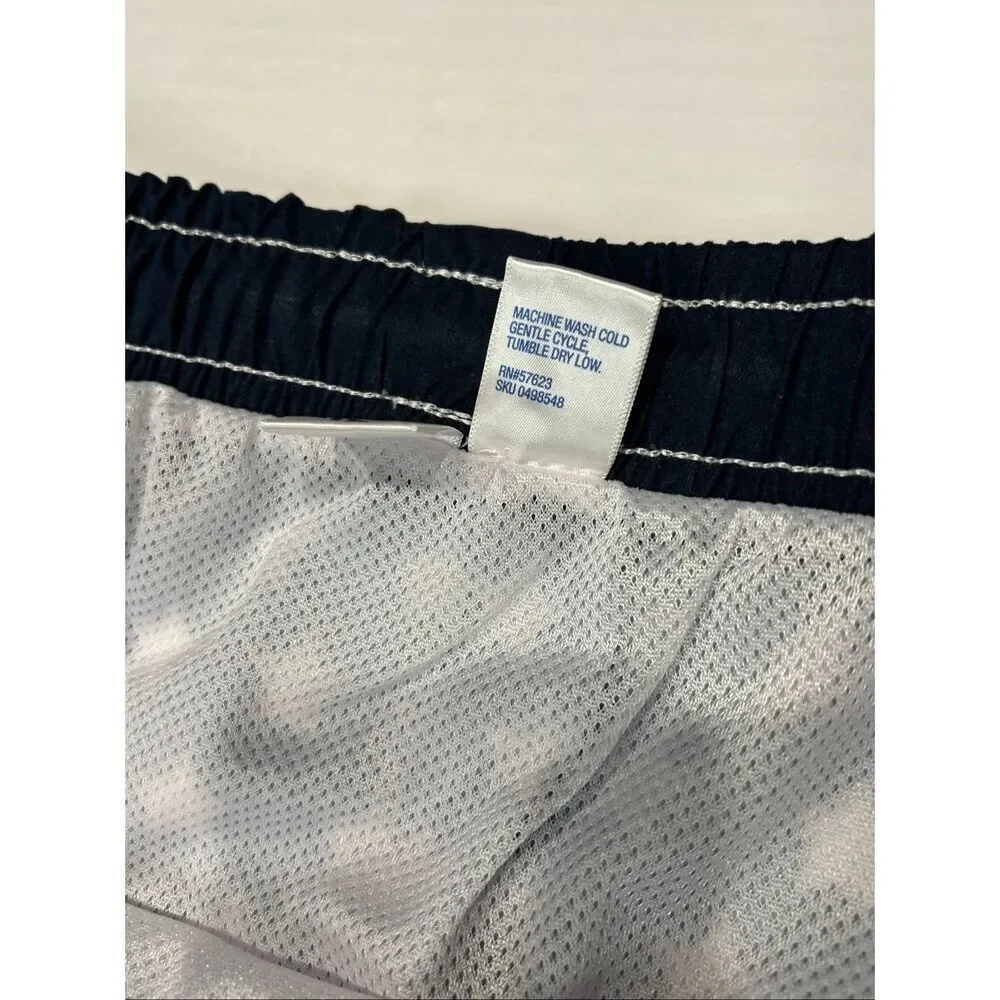 Kinnly Patriotic American Flag Swim Trunks Men’s XL Stars & Stripes Mesh Lined P